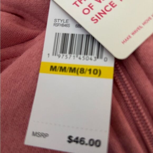 Roxy Kids Pink Hoodie - Picture 3 of 4